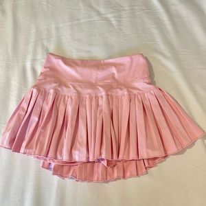 Pink gold hinge tennis skirt size xs